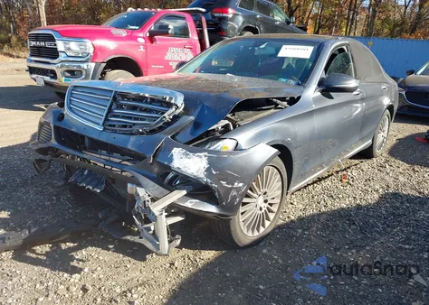 2016 Mercedes-Benz C 300 Luxury 4Matic from USA, damaged, VIN 55SWF4KB0GU108742